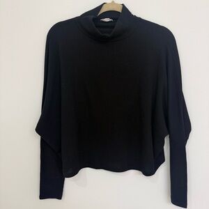 Melrose and Market Black Turtleneck Long sleeve Sweater Women’s Size Small